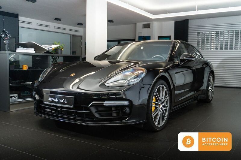 Schwarz Gebraucht 2019 Porsche Panamera Turbo Sport Turismo Limousine | 89.900 € - Bild 1/4