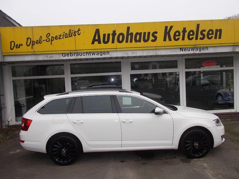 Gebraucht Skoda Octavia Elegance 150 PS (110 kW) 2014 Weiß Kombi