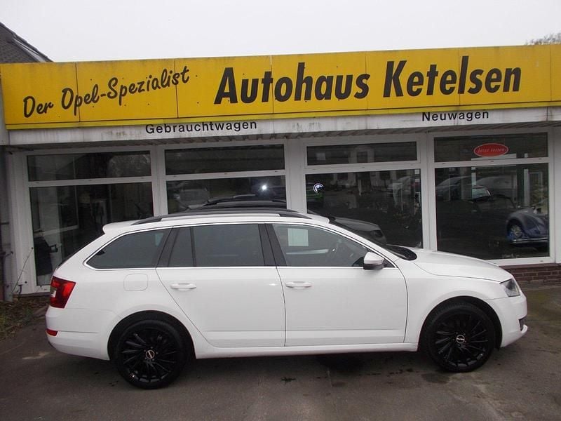 Weiß Gebraucht 2014 Skoda Octavia Elegance Kombi | 13.999 € (Fairer Preis) - Bild 1/4
