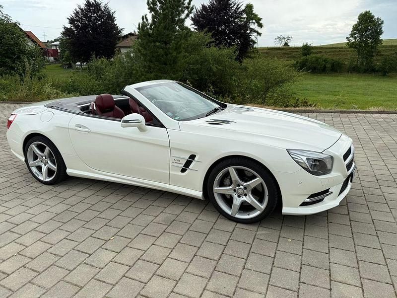 Weiß Gebraucht 2015 Mercedes SL500 Cabrio | 52.500 € (Fairer Preis) - Bild 1/4