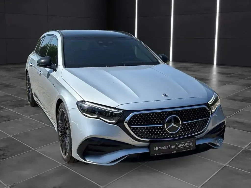 Gebraucht Mercedes E300 AMG Line Premium Plus 197 PS (144 kW) 2025 Metalliclack hightechsilber Kombi