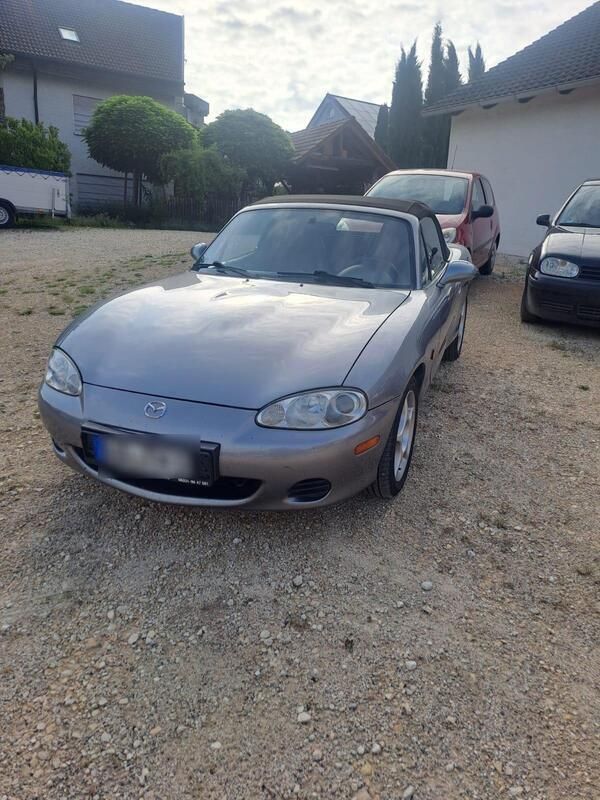 Silber Gebraucht 2002 Mazda MX5 Cabrio | 3.990 € (Guter Preis) - Bild 1/4