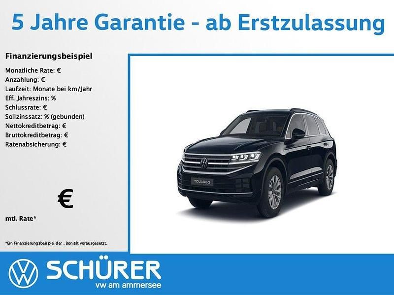 Schwarz Gebraucht 2024 VW Touareg Elegance SUV | 67.987 € (Teuer) - Bild 1/3