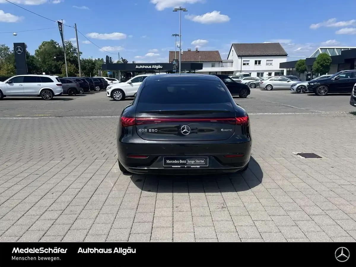 Gebraucht Mercedes EQS580 Advanced 384 kW (523 PS) 2021 Lack graphitgrau Kleinwagen