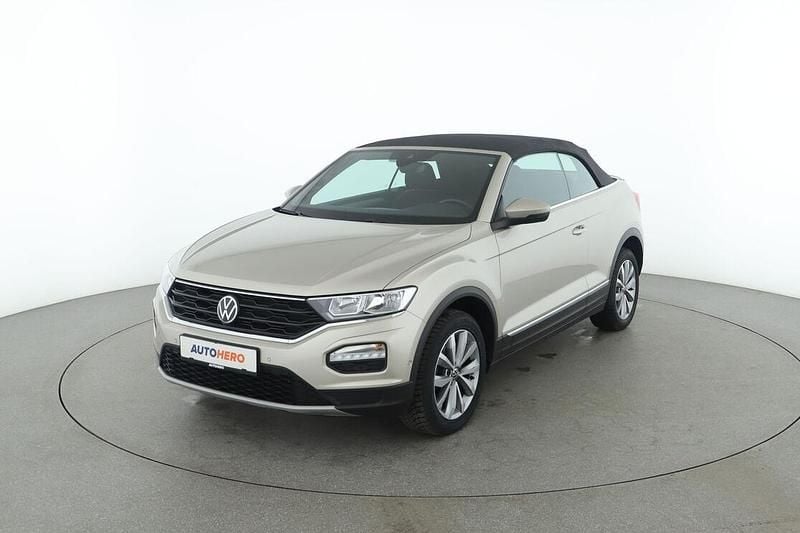 Grau Gebraucht 2021 VW T-Roc Cabriolet Style Cabrio | 18.030 € (Guter Preis) - Bild 1/3