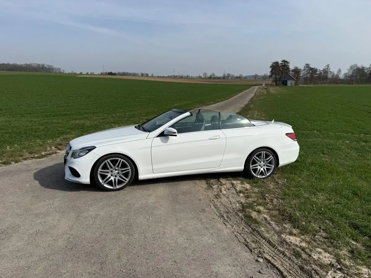 Gebraucht Mercedes E350 Sport 252 PS (185 kW) 2014 Weiß Cabrio
