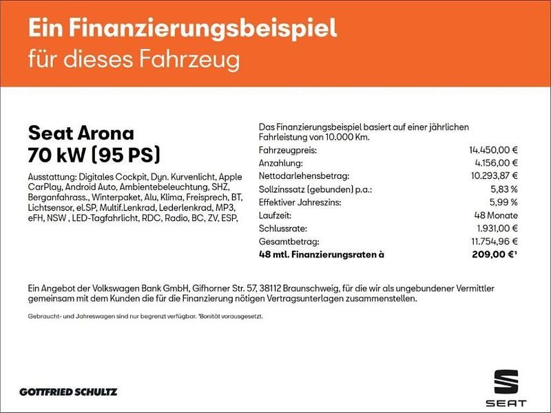 Second-hand Seat Arona CONNECT 95 CP (69 kW) 2020 Alb SUV