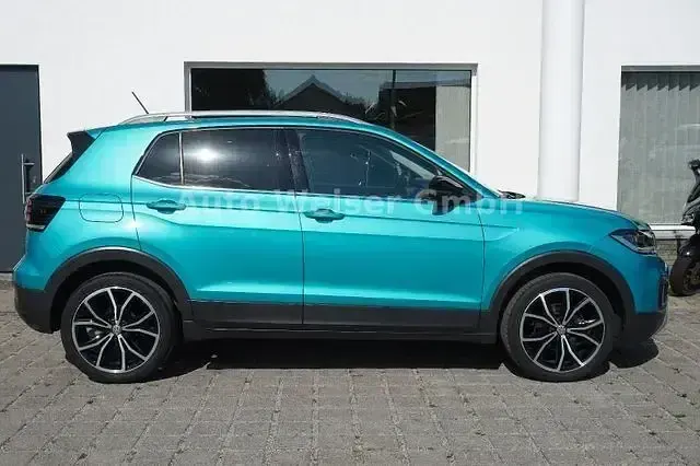 Gebraucht VW T-Cross Style 132 PS (97 kW) 2019 Makena tuerkis SUV