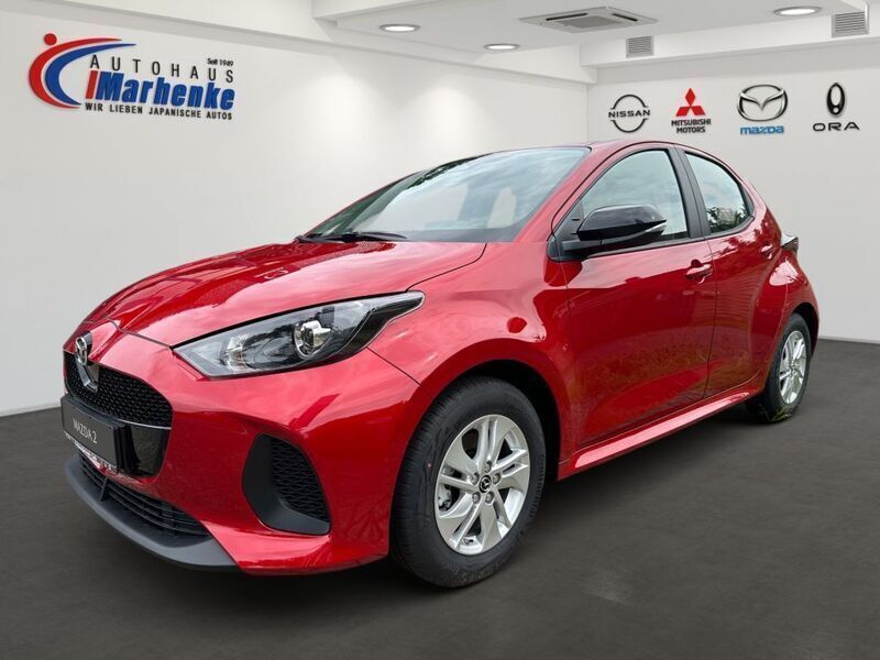 Rot metallic Gebraucht 2024 Mazda 2 Center-Line Kleinwagen | 21.990 € (Fairer Preis) - Bild 1/4