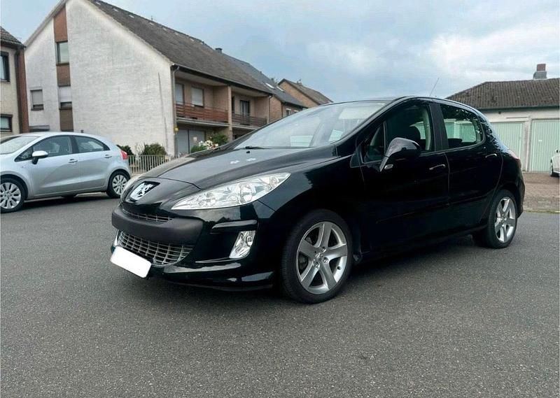 Schwarz Gebraucht 2009 Peugeot 308 Limousine | 1.300 € (Superpreis) - Bild 1/4