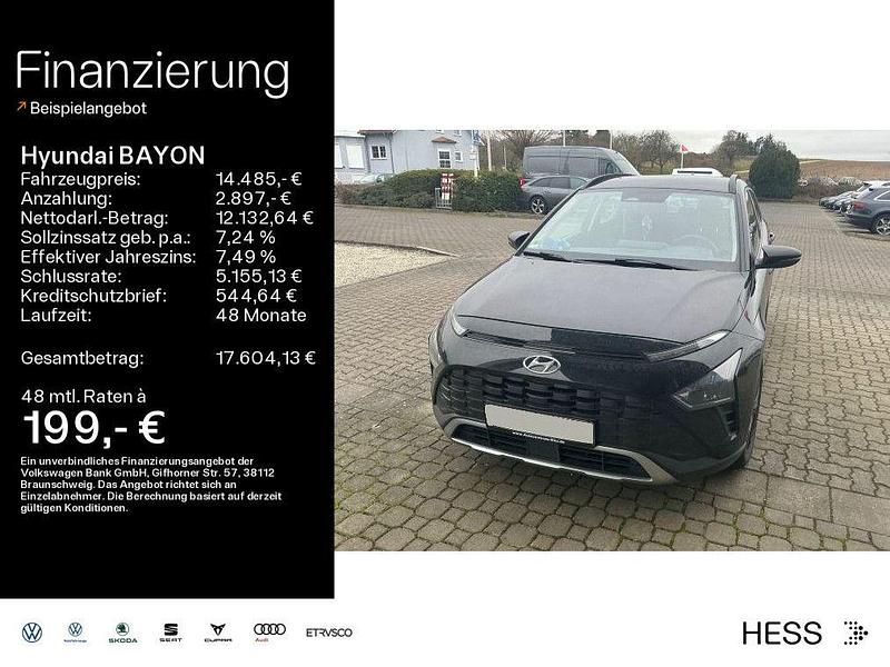 Schwarz Gebraucht 2021 Hyundai Bayon Edition SUV | 14.485 € (Fairer Preis) - Bild 1/4