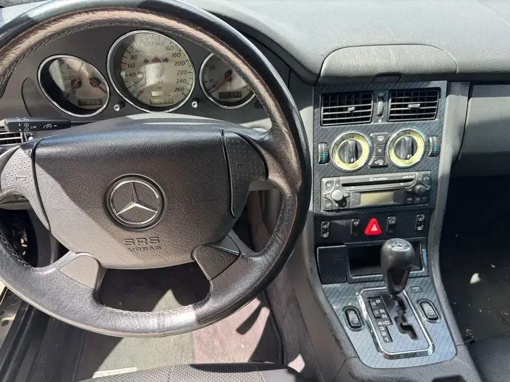 Gebraucht Mercedes SLK200 136 PS (100 kW) 1999 Schwarz Cabrio