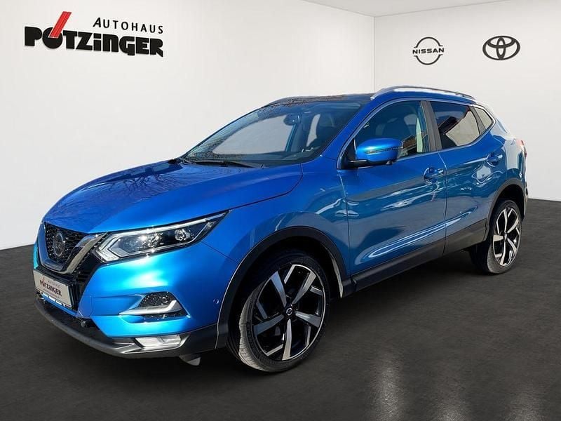 Vivid blue metallic Gebraucht 2020 Nissan Qashqai Tekna SUV | 21.890 € (Fairer Preis) - Bild 1/4