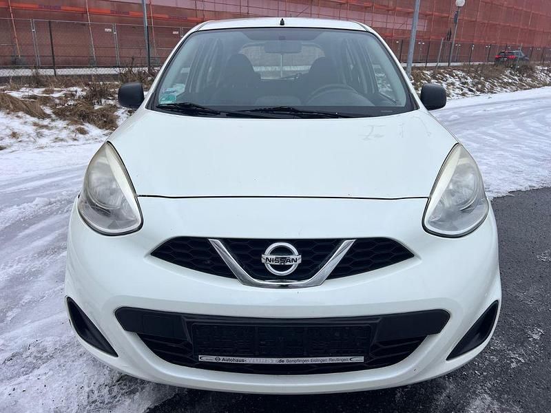 Gebraucht Nissan Micra Acenta 80 PS (58 kW) 2014 Weiß Kleinwagen