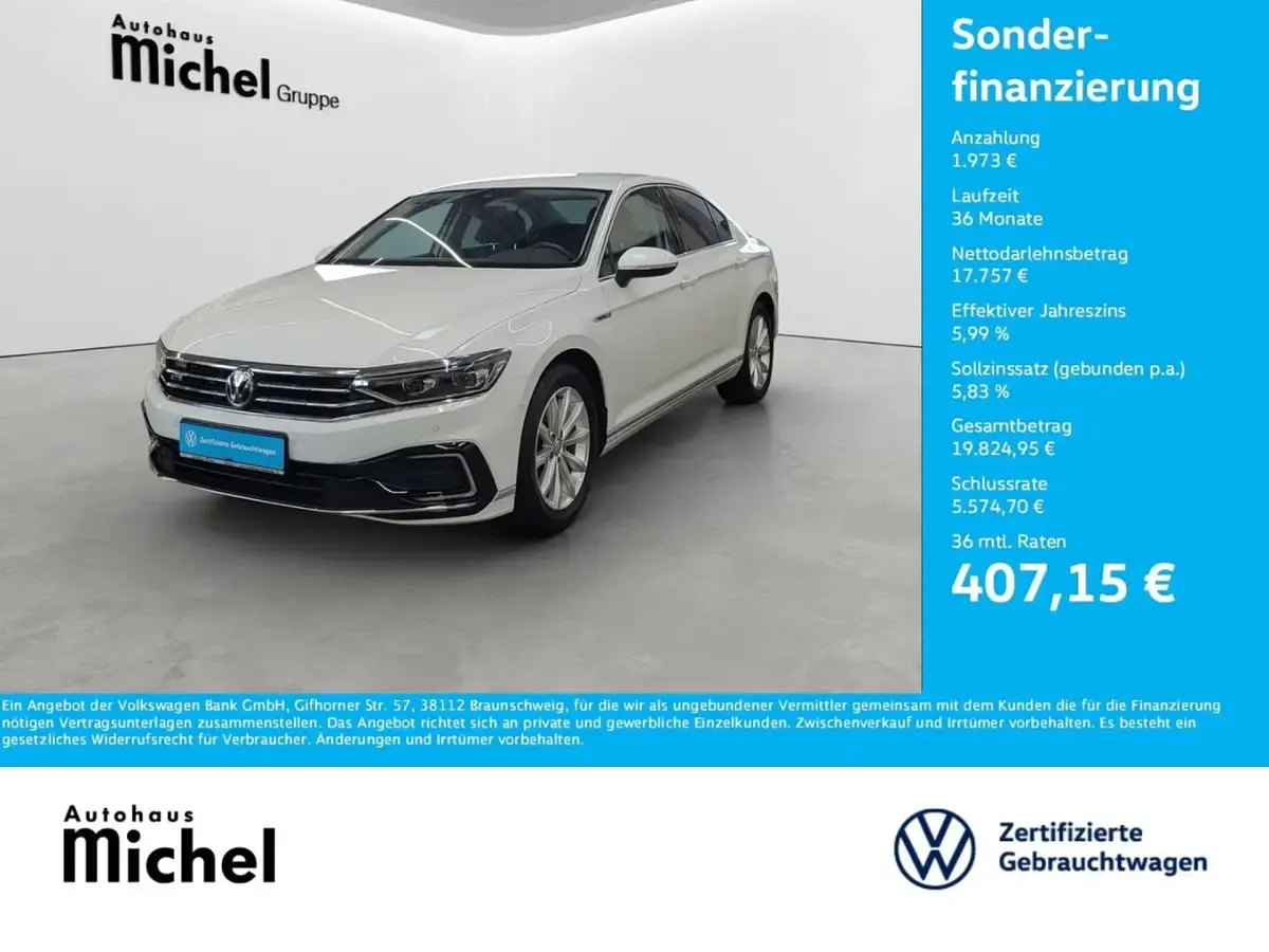 Gebraucht VW Passat GTE 218 PS (160 kW) 2020