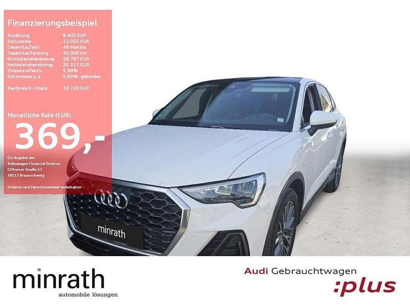 Weiß Gebraucht 2022 Audi Q3 Sportback Ambiente SUV | 33.720 € (Fairer Preis) - Bild 1/4