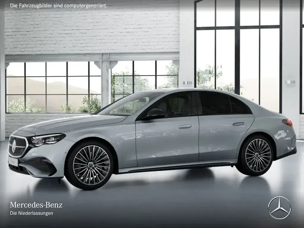 Gebraucht Mercedes E220 AMG line 197 PS (144 kW) 2026 Silber Limousine