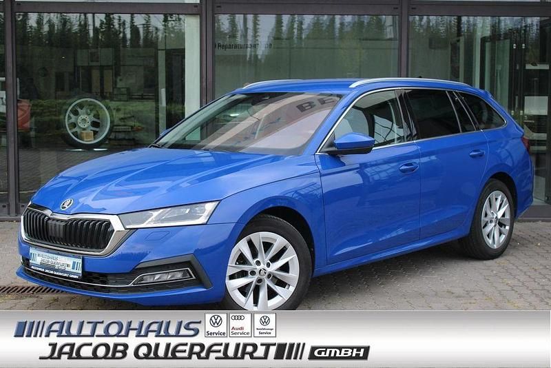 Blau Gebraucht 2021 Skoda Octavia Limousine | 19.875 € (Guter Preis) - Bild 1/4