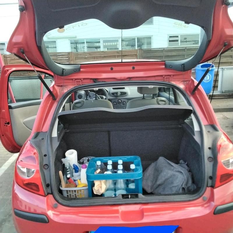 Gebraucht Renault Clio II 75 PS (55 kW) 2006 Rot Kleinwagen