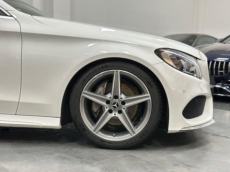 Gebraucht Mercedes C200 AMG line 184 PS (135 kW) 2017 Weiß Cabrio