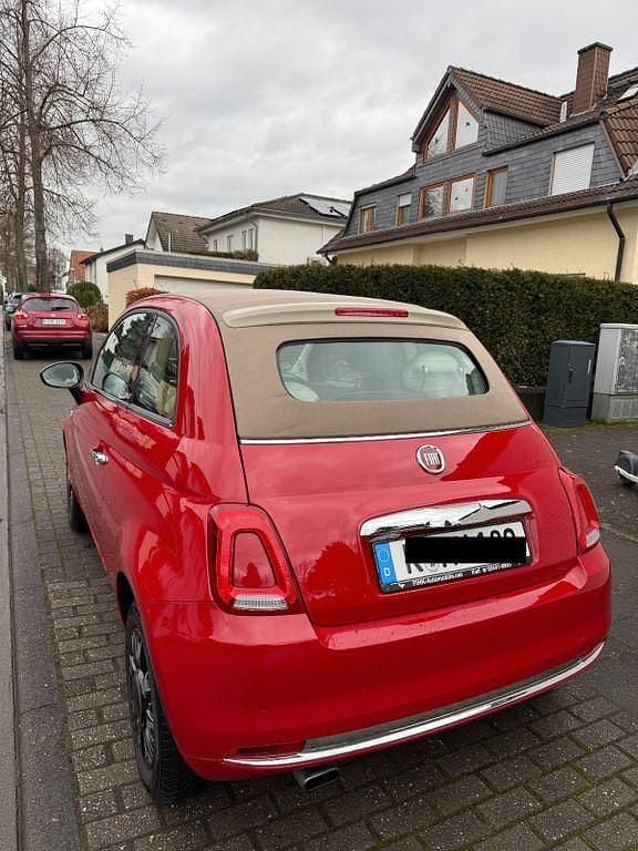 Gebraucht Fiat 500C Lounge 86 PS (63 kW) 2018 Rot Cabrio