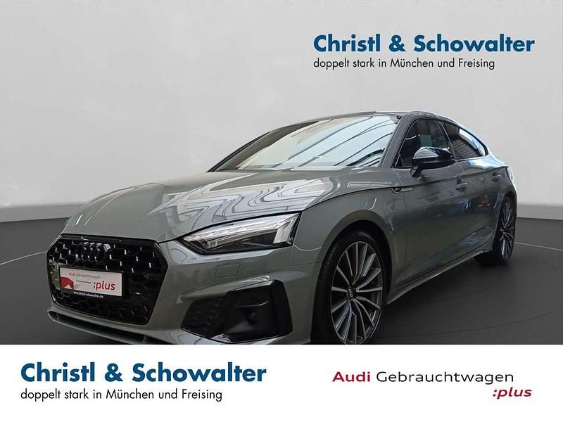 Quantumgrau Gebraucht 2022 Audi A5 Sportback Limousine | 26.509 € - Bild 1/4