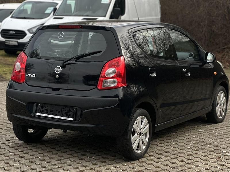 Gebraucht Nissan Pixo 68 PS (50 kW) 2012 Schwarz Kleinwagen