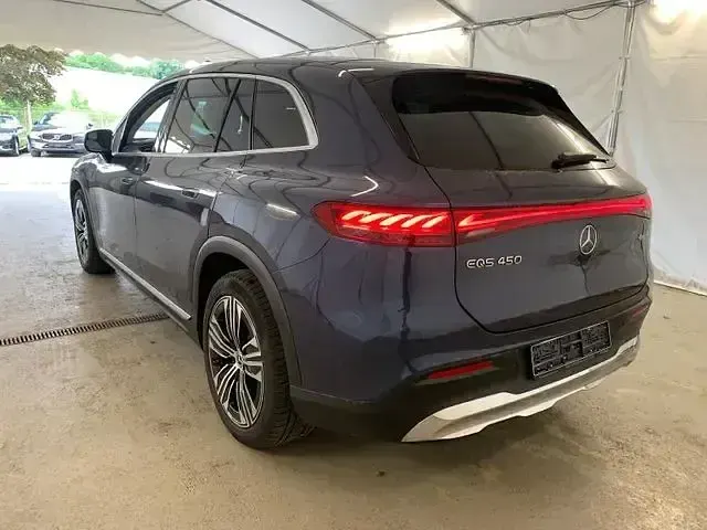 Gebraucht Mercedes EQS450+ 264 kW (360 PS) 2023 Sodalithblau  metalliclack (metallic) SUV