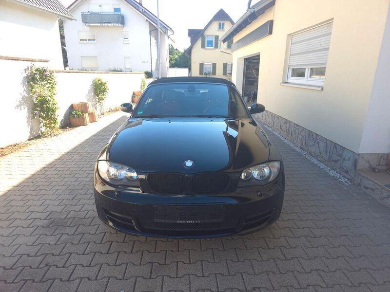 Schwarz Gebraucht 2009 BMW 118 Cabriolet Advantage Cabrio | 7.000 € (Fairer Preis) - Bild 1/4
