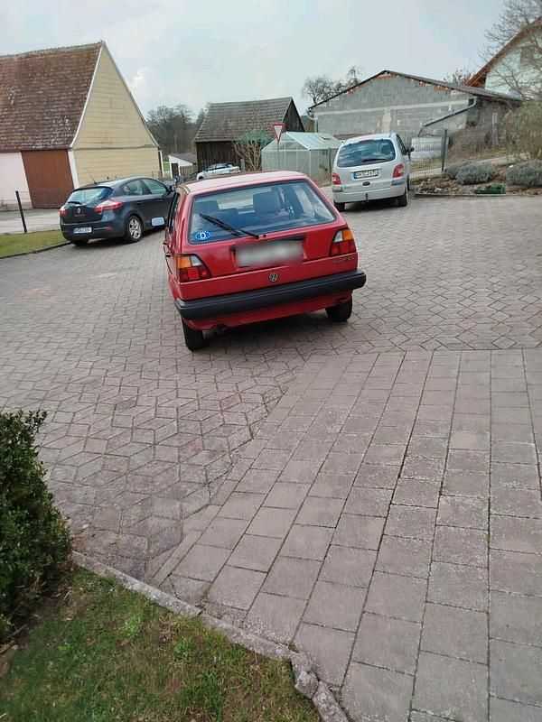 Gebraucht VW Golf II 55 PS (40 kW) 1990 Rot Kleinwagen