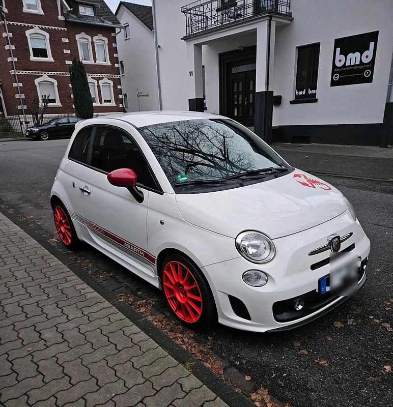 Gebraucht Fiat 500 Abarth 135 PS (99 kW) 2008 Weiß Kleinwagen