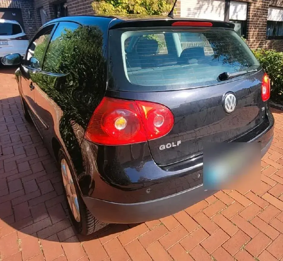Gebraucht VW Golf V 2005 Schwarz Kleinwagen