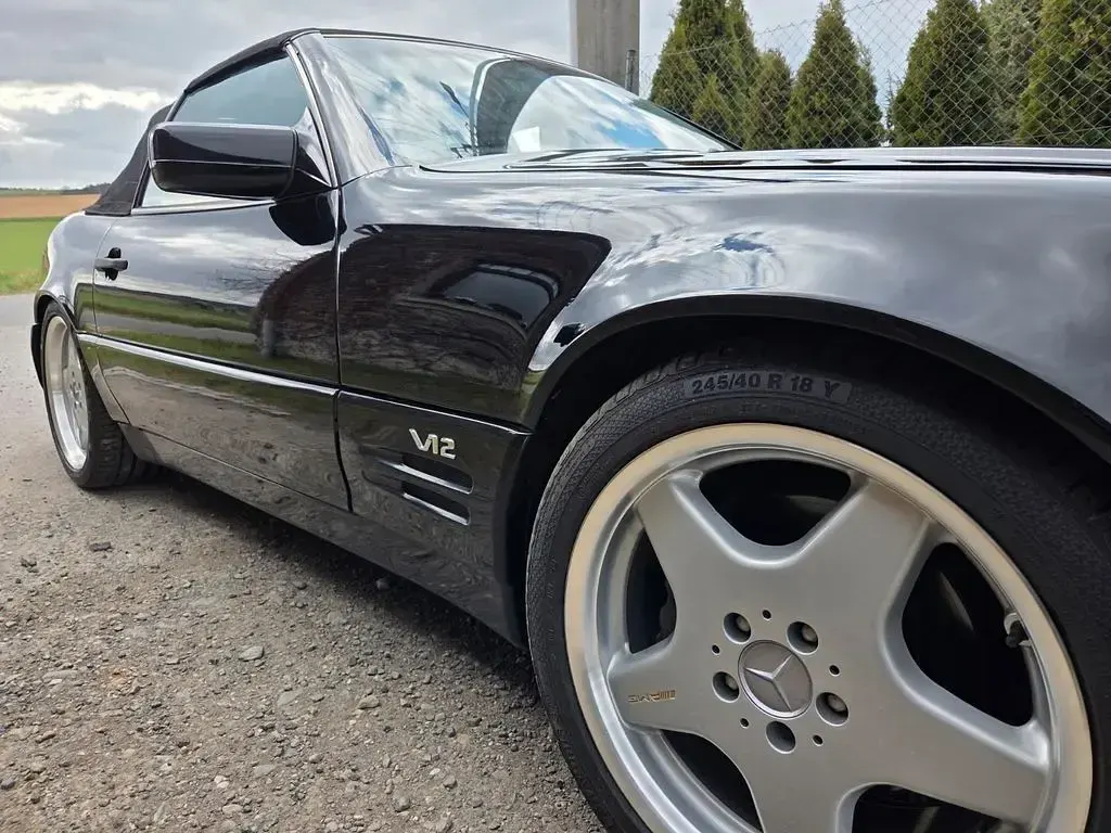Gebraucht Mercedes SL600 394 PS (289 kW) 1998 Schwarz Cabrio