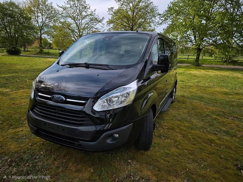 Second-hand Ford Transit Custom Titanium 155 CP (114 kW) 2014 Negru Monovolum