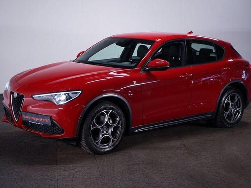 Rot Gebraucht 2022 Alfa Romeo Stelvio Ti SUV | 25.499 € - Bild 1/4