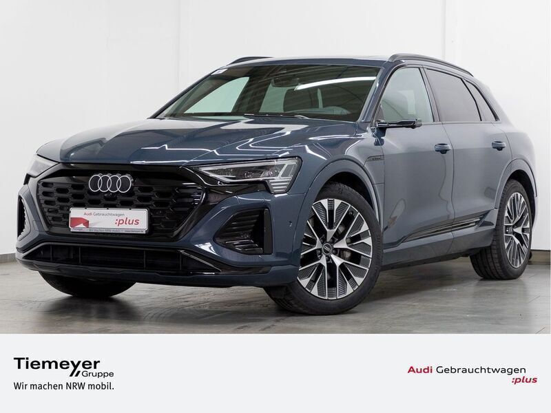 Blau Gebraucht 2023 Audi Q8 e-tron S-Line SUV | 59.440 € (Superpreis) - Bild 1/4