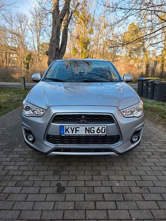 Gebraucht Mitsubishi ASX Top 150 PS (110 kW) 2014 Silber SUV