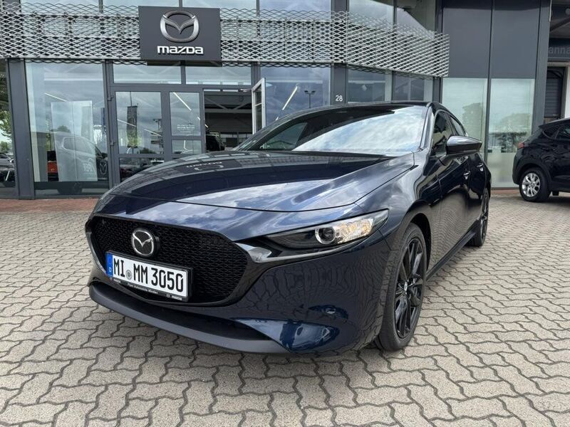 Blau Neu 2025 Mazda 3 Homura-Line Limousine | 28.990 € (Etwas zu teuer) - Bild 1/4