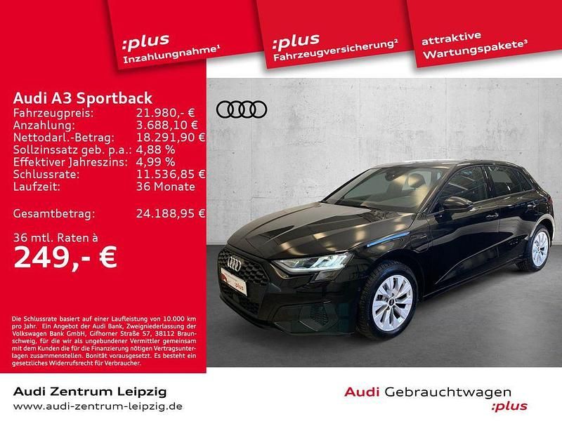 Gebraucht Audi A3 204 PS (150 kW) 2022 Schwarz Limousine