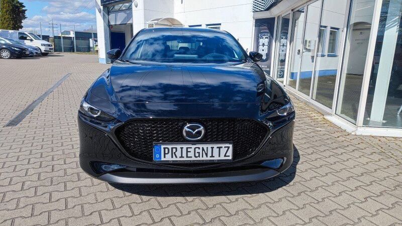 Schwarz Neu 2025 Mazda 3 Limousine | 25.490 € (Superpreis) - Bild 1/4