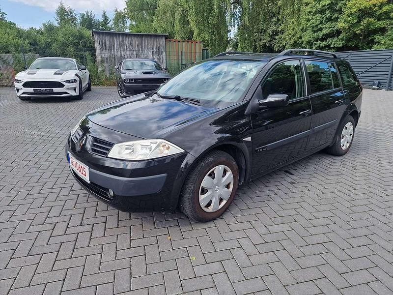 Gebraucht Renault Mégane GrandTour Exception 111 PS (81 kW) 2007 Schwarz Kombi