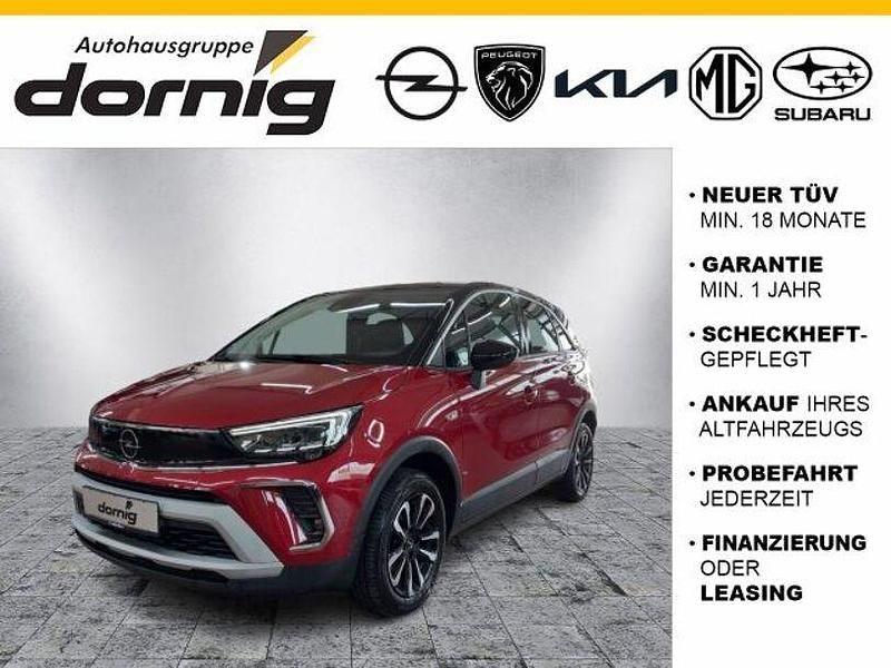 Kardio rot metallic Gebraucht 2024 Opel Crossland X Elegance SUV | 19.759 € (Fairer Preis) - Bild 1/3