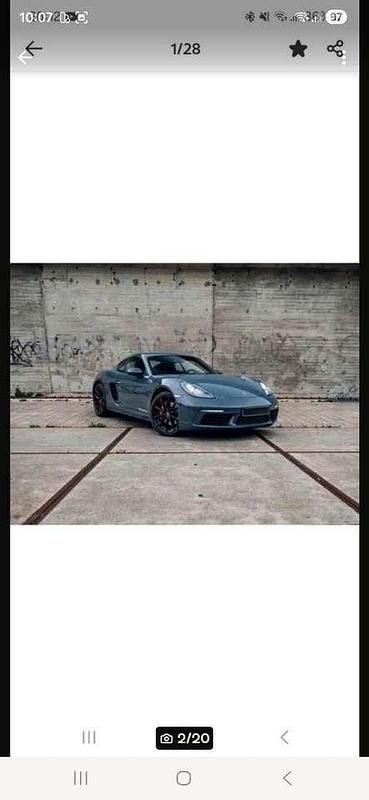 Gebraucht Porsche 718 Cayman 349 PS (256 kW) 2016 Grau Coupé