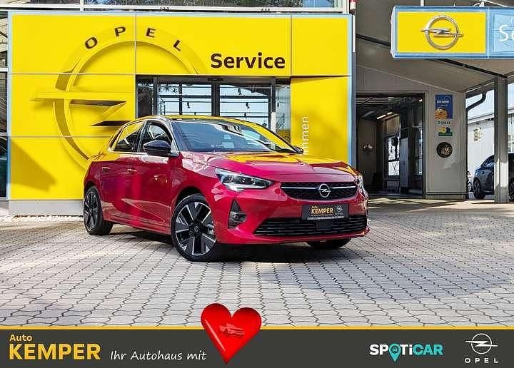 Rot Gebraucht 2022 Opel Corsa-e Ultimate Kleinwagen | 16.750 € (Fairer Preis) - Bild 1/4