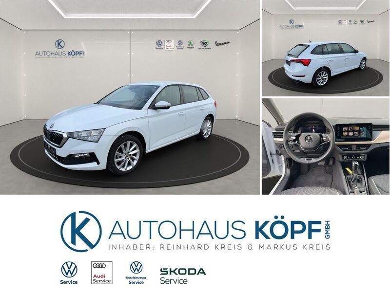 Weiß Gebraucht 2024 Skoda Scala Style Kleinwagen | 23.499 € (Fairer Preis) - Bild 1/4