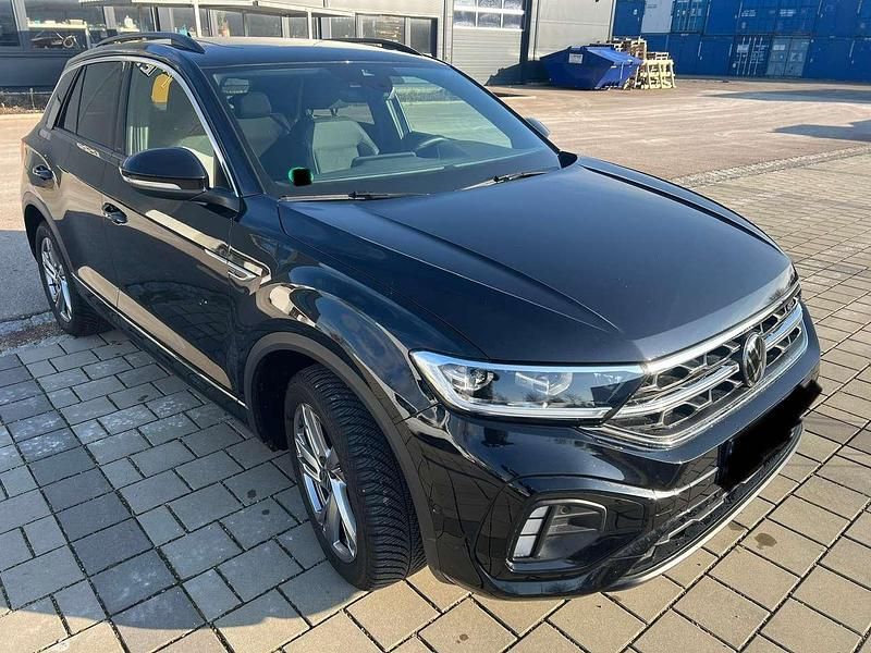 Schwarz Gebraucht 2023 VW T-Roc R-line SUV | 31.600 € (Fairer Preis) - Bild 1/4