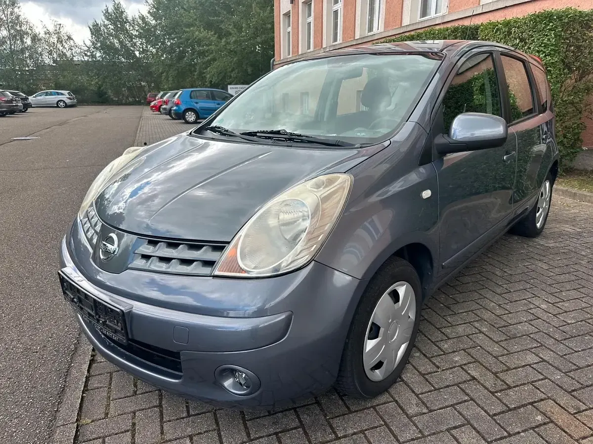 Gebraucht Nissan Note 88 PS (64 kW) 2007 Blau Kleinwagen