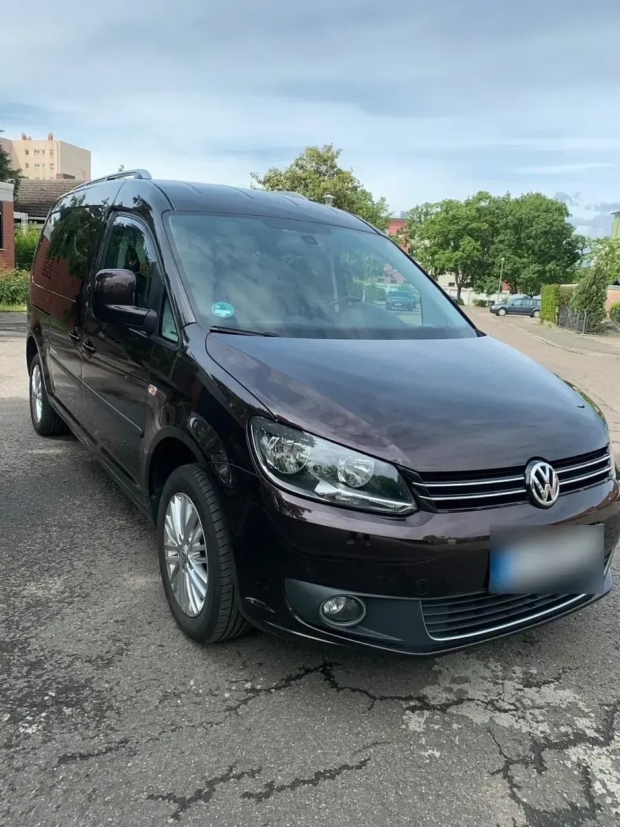 Gebraucht VW Caddy Maxi 102 PS (75 kW) 2015 Violet Van / Kleinbus