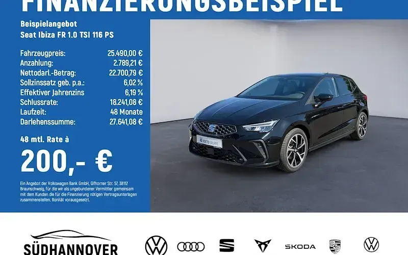 Gebraucht Seat Ibiza FR 116 PS (85 kW) 2026 Kleinwagen