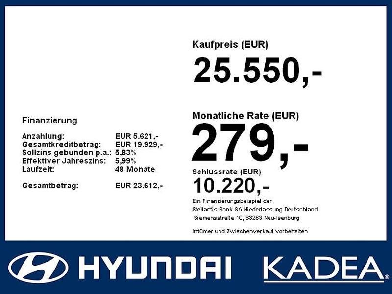 Gebraucht Hyundai Tucson 150 PS (110 kW) 2023 Dark knight / mic (metallic) SUV